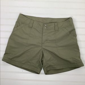 Koppen Shorts Green hiking outdoor polyester 8